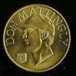 1992 Bandai Sport Star Collector Coins #NNO Don Mattingly Front