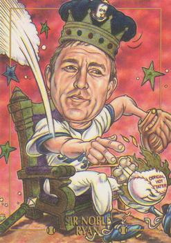 1995 Cardtoons - Grand Slam Etched Foil #F-9 Sir Noble Ryan Front