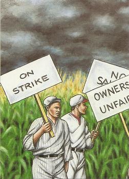 1995 Cardtoons - Field of Greed #FOG-4 Strike 4: 1980 Strike Front