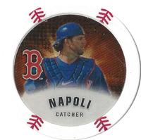 2013 Topps MLB Chipz - Gold #NNO Mike Napoli Front