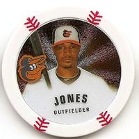 2013 Topps MLB Chipz - Silver #NNO Adam Jones Front
