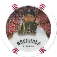 2013 Topps MLB Chipz - Silver #NNO Clay Buchholz Front