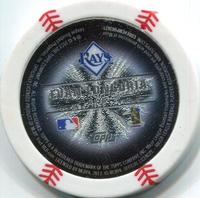 2013 Topps MLB Chipz - Silver #NNO Evan Longoria Back