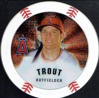 2013 Topps MLB Chipz - Silver #NNO Mike Trout Front