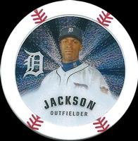 2013 Topps MLB Chipz - Silver #NNO Austin Jackson Front
