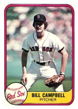 1981 Fleer #240 Bill Campbell Front