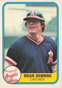 1981 Fleer #282 Brian Downing Front