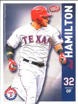 2012 Dr. Pepper Texas Rangers #12 Josh Hamilton Front