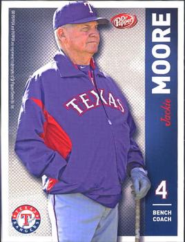 2012 Dr. Pepper Texas Rangers #20 Jackie Moore Front