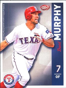 2012 Dr. Pepper Texas Rangers #22 David Murphy Front