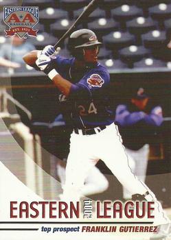 2004 Grandstand Eastern League Top Prospects #NNO Franklin Gutierrez Front