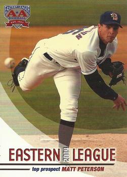 2004 Grandstand Eastern League Top Prospects #NNO Matt Peterson Front
