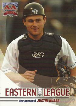 2004 Grandstand Eastern League Top Prospects #NNO Justin Huber Front
