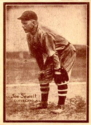 1931 W517 #46 Joe Sewell Front