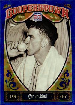 2013 Panini Cooperstown - Blue Crystal #41 Carl Hubbell Front