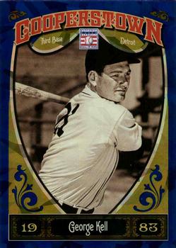 2013 Panini Cooperstown - Blue Crystal #54 George Kell Front