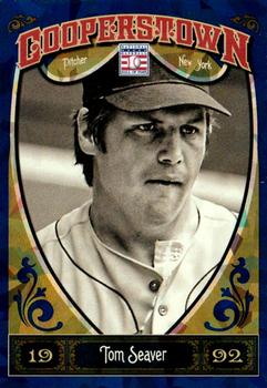 2013 Panini Cooperstown - Blue Crystal #87 Tom Seaver Front
