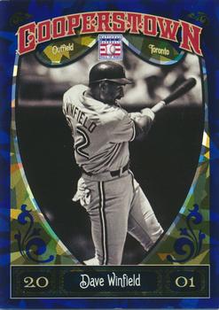 2013 Panini Cooperstown - Blue Crystal #98 Dave Winfield Front