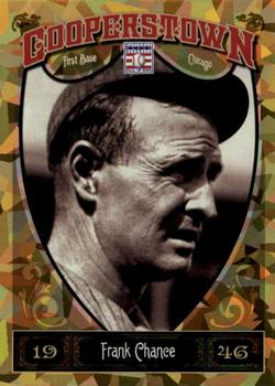 2013 Panini Cooperstown - Gold Crystal #10 Frank Chance Front