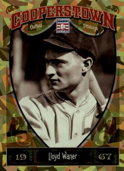 2013 Panini Cooperstown - Gold Crystal #26 Lloyd Waner Front