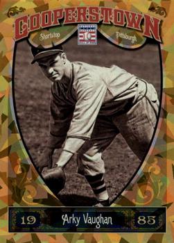 2013 Panini Cooperstown - Gold Crystal #37 Arky Vaughan Front