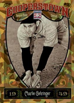2013 Panini Cooperstown - Gold Crystal #46 Charlie Gehringer Front