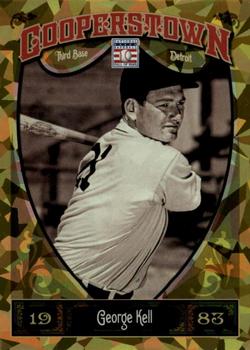 2013 Panini Cooperstown - Gold Crystal #54 George Kell Front