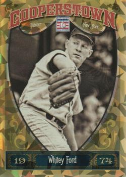 2013 Panini Cooperstown - Gold Crystal #60 Whitey Ford Front