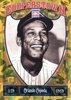 2013 Panini Cooperstown - Gold Crystal #81 Orlando Cepeda Front