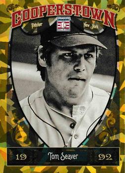 2013 Panini Cooperstown - Gold Crystal #87 Tom Seaver Front