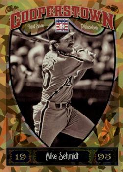 2013 Panini Cooperstown - Gold Crystal #96 Mike Schmidt Front