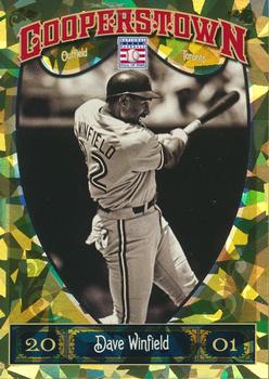 2013 Panini Cooperstown - Gold Crystal #98 Dave Winfield Front