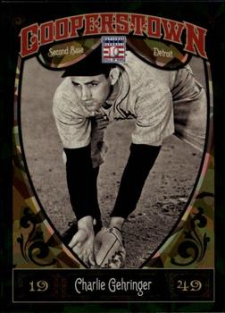 2013 Panini Cooperstown - Green Crystal #46 Charlie Gehringer Front