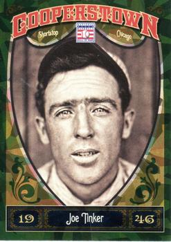 2013 Panini Cooperstown - Green Crystal #8 Joe Tinker Front