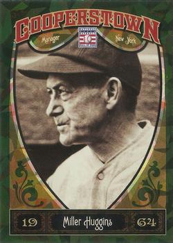 2013 Panini Cooperstown - Green Crystal #18 Miller Huggins Front