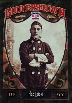 2013 Panini Cooperstown - Green Crystal #19 Nap Lajoie Front