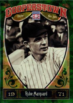 2013 Panini Cooperstown - Green Crystal #20 Rube Marquard Front