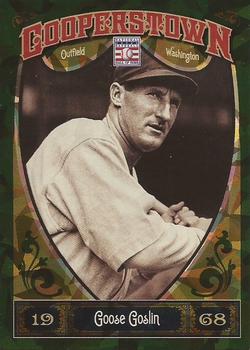 2013 Panini Cooperstown - Green Crystal #24 Goose Goslin Front