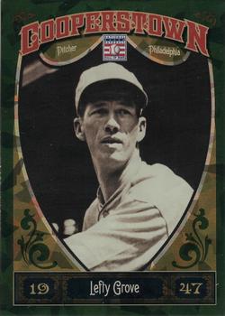 2013 Panini Cooperstown - Green Crystal #25 Lefty Grove Front