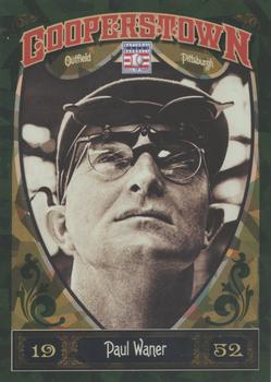 2013 Panini Cooperstown - Green Crystal #27 Paul Waner Front