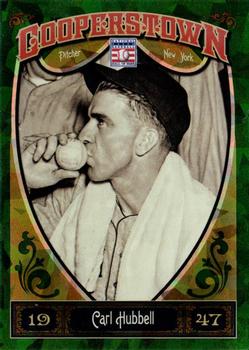 2013 Panini Cooperstown - Green Crystal #41 Carl Hubbell Front