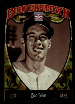 2013 Panini Cooperstown - Green Crystal #51 Bob Feller Front