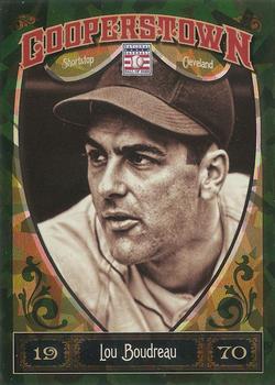 2013 Panini Cooperstown - Green Crystal #53 Lou Boudreau Front