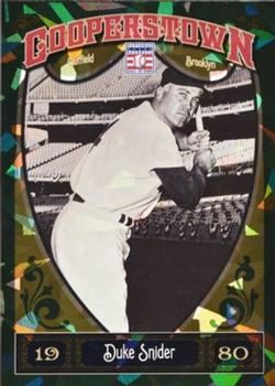 2013 Panini Cooperstown - Green Crystal #58 Duke Snider Front
