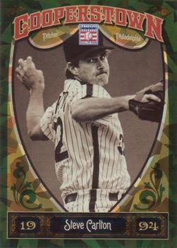 2013 Panini Cooperstown - Green Crystal #77 Steve Carlton Front