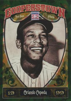 2013 Panini Cooperstown - Green Crystal #81 Orlando Cepeda Front