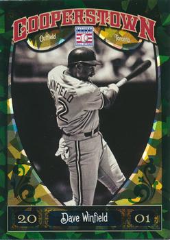 2013 Panini Cooperstown - Green Crystal #98 Dave Winfield Front