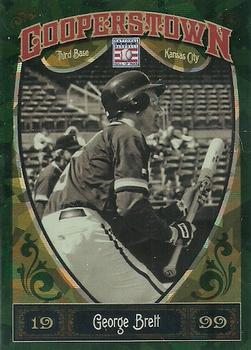 2013 Panini Cooperstown - Green Crystal #99 George Brett Front