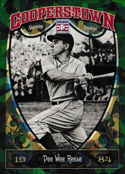 2013 Panini Cooperstown - Green Crystal #64 Pee Wee Reese Front