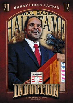 2013 Panini Cooperstown - Induction #12 Barry Larkin Front